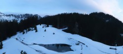 Archived image Webcam Panoramic view valley "Brandnertal", Vorarlberg 05:00
