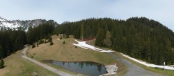Archived image Webcam Panoramic view valley "Brandnertal", Vorarlberg 11:00