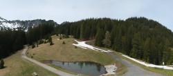 Archived image Webcam Panoramic view valley "Brandnertal", Vorarlberg 13:00