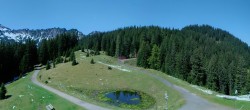 Archived image Webcam Panoramic view valley "Brandnertal", Vorarlberg 03:00