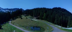 Archived image Webcam Panoramic view valley "Brandnertal", Vorarlberg 05:00