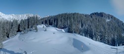 Archived image Webcam Panoramic view valley "Brandnertal", Vorarlberg 23:00