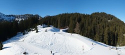 Archived image Webcam Panoramic view valley "Brandnertal", Vorarlberg 13:00