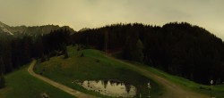 Archived image Webcam Panoramic view valley "Brandnertal", Vorarlberg 23:00