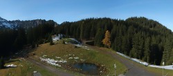 Archived image Webcam Panoramic view valley "Brandnertal", Vorarlberg 13:00
