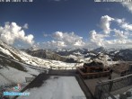 Archived image Webcam mountain station gondola "Diedamskopf", Vorarlberg 13:00