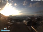 Archived image Webcam mountain station gondola "Diedamskopf", Vorarlberg 05:00