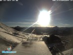 Archiv Foto Webcam Bergstation Diedamskopf, Vorarlberg 08:00