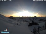 Archiv Foto Webcam Bergstation Diedamskopf, Vorarlberg 06:00