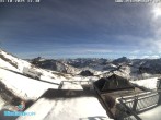 Archived image Webcam mountain station gondola "Diedamskopf", Vorarlberg 11:00