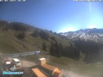 Archiv Foto Webcam Diedamskopf: Ausblick Wedelstube 09:00
