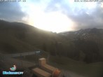 Archiv Foto Webcam Diedamskopf: Ausblick Wedelstube 06:00