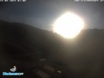 Archived image Webcam Mountain Diedamskopf - View Wedelstube 06:00