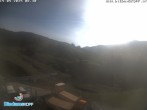 Archived image Webcam Mountain Diedamskopf - View Wedelstube 07:00