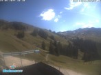 Archiv Foto Webcam Diedamskopf: Ausblick Wedelstube 09:00