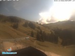 Archiv Foto Webcam Diedamskopf: Ausblick Wedelstube 09:00