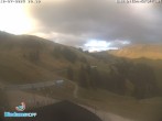 Archiv Foto Webcam Diedamskopf: Ausblick Wedelstube 19:00