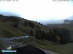 Archiv Foto Webcam Diedamskopf: Ausblick Wedelstube 05:00