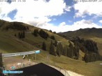 Archiv Foto Webcam Diedamskopf: Ausblick Wedelstube 13:00