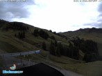 Archived image Webcam Mountain Diedamskopf - View Wedelstube 15:00