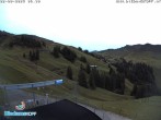 Archiv Foto Webcam Diedamskopf: Ausblick Wedelstube 05:00