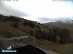 Archiv Foto Webcam Diedamskopf: Ausblick Wedelstube 19:00