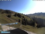 Archiv Foto Webcam Diedamskopf: Ausblick Wedelstube 09:00