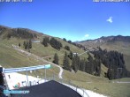 Archiv Foto Webcam Diedamskopf: Ausblick Wedelstube 13:00