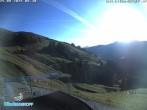 Archiv Foto Webcam Diedamskopf: Ausblick Wedelstube 07:00