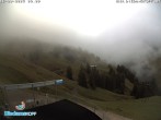 Archived image Webcam Mountain Diedamskopf - View Wedelstube 08:00