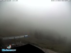 Archived image Webcam Mountain Diedamskopf - View Wedelstube 09:00