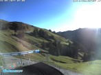 Archiv Foto Webcam Diedamskopf: Ausblick Wedelstube 08:00