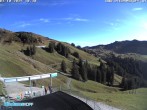 Archiv Foto Webcam Diedamskopf: Ausblick Wedelstube 09:00