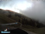Archiv Foto Webcam Diedamskopf: Ausblick Wedelstube 17:00