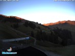 Archiv Foto Webcam Diedamskopf: Ausblick Wedelstube 17:00
