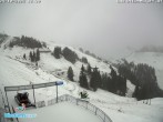 Archiv Foto Webcam Diedamskopf: Ausblick Wedelstube 11:00