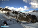 Archiv Foto Webcam Diedamskopf: Ausblick Wedelstube 15:00