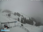 Archived image Webcam Mountain Diedamskopf - View Wedelstube 07:00