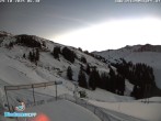 Archiv Foto Webcam Diedamskopf: Ausblick Wedelstube 05:00