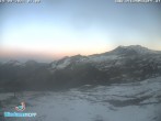 Archived image Webcam Diedamskopf: Panoramic view Breitenalpe 06:00