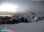 Archived image Webcam Diedamskopf: Panoramic view Breitenalpe 17:00