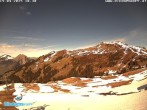 Archived image Webcam Diedamskopf: Panoramic view Breitenalpe 09:00