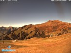 Archived image Webcam Diedamskopf: Panoramic view Breitenalpe 11:00