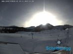 Archiv Foto Webcam Panorama Alpe Schetteregg, Vorarlberg 11:00