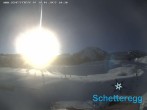 Archiv Foto Webcam Panorama Alpe Schetteregg, Vorarlberg 09:00