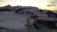 Archiv Foto Webcam Klostertal, Bergstation Sonnenkopf 18:00