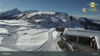 Archiv Foto Webcam Klostertal, Bergstation Sonnenkopf 12:00
