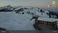 Archiv Foto Webcam Klostertal, Bergstation Sonnenkopf 07:00