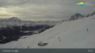 Archiv Foto Webcam Corviglia II Ausblick Richtung Suvretta, Silvaplana Surlej 09:00