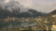 Archived image Webcam St. Moritz village II View from Hotel Schweizerhof towards St. Moritz Bad 07:00